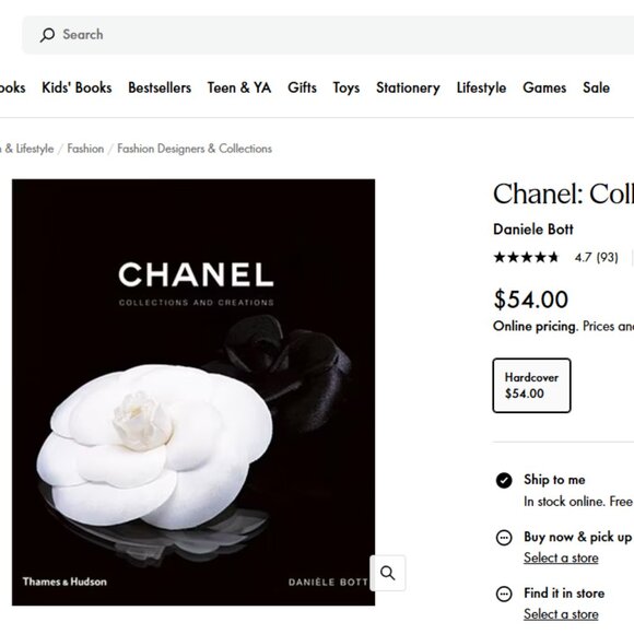 BNIB Chanel: Collections and Creations Coffee Table Book - Picture 3 of 3